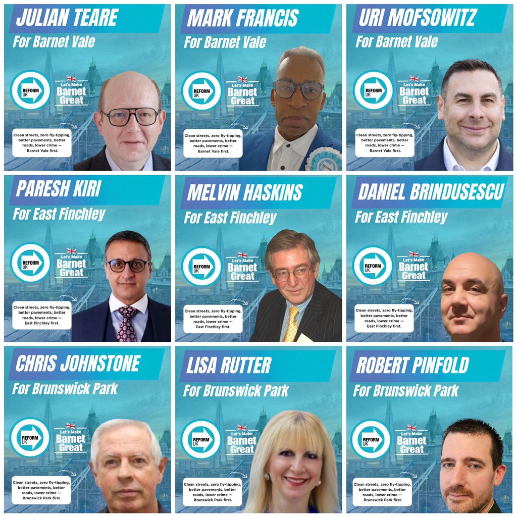 REFORM UK (BARNET) tweet media