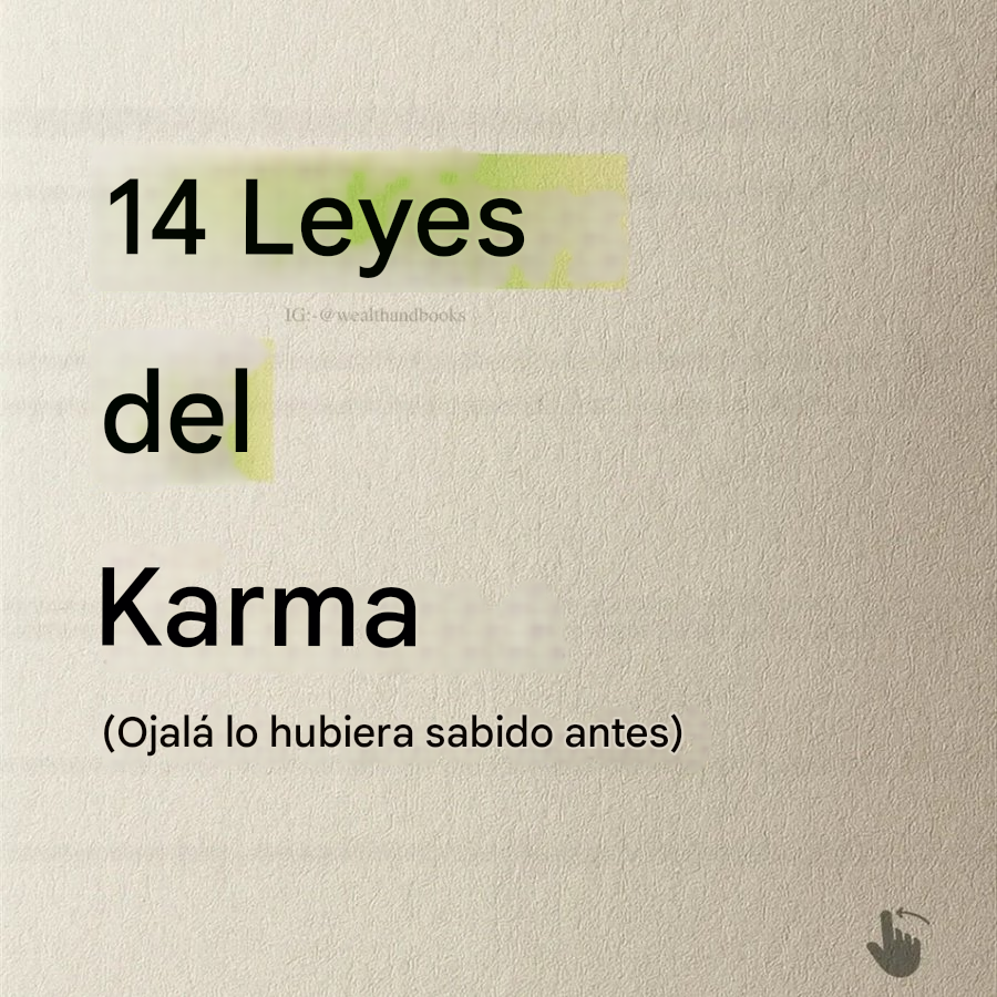 Paamee_Ortiz's tweet photo. 14 leyes del karma que me hubiera gustado conocer antes.  

(Apuesto a que no sabías cómo estas leyes controlan literalmente nuestras vidas)  

-Hilo- https://t.co/EZEGY4JC7n