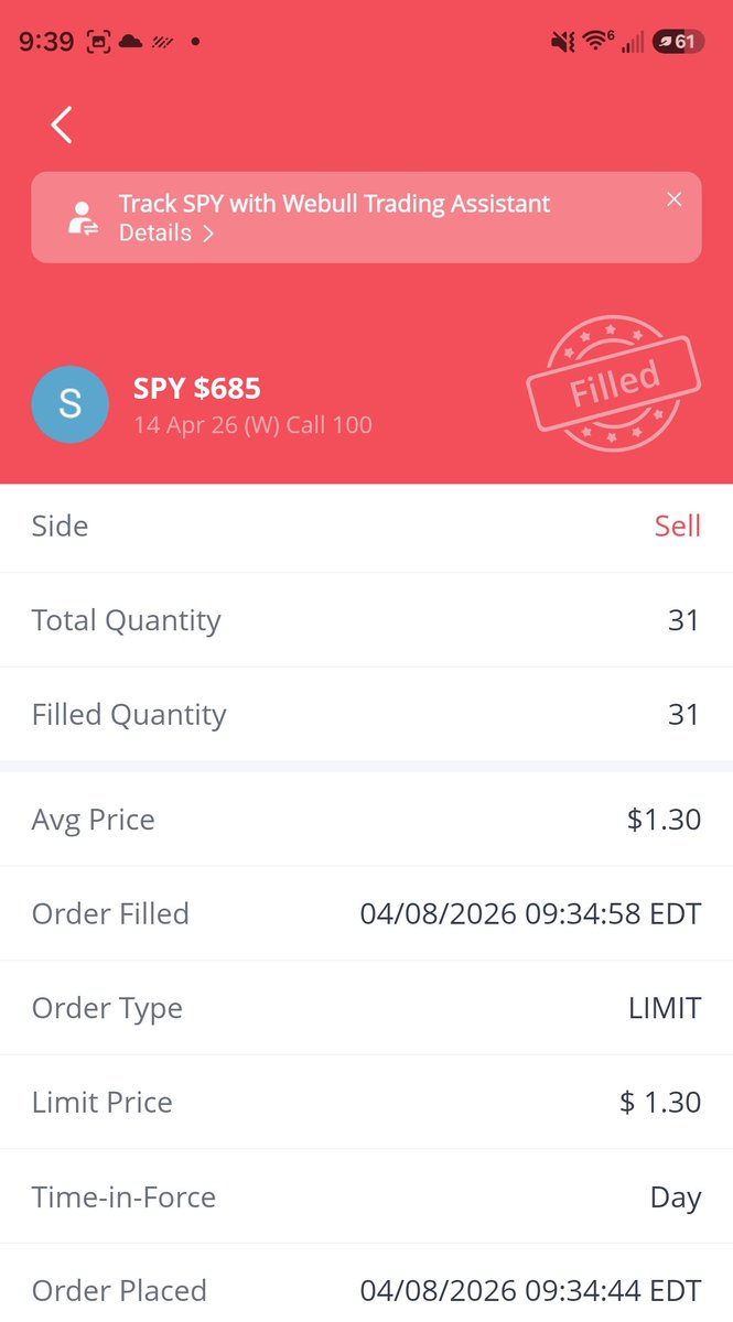 Ill take it $spy maybe sold too early but profit is profit