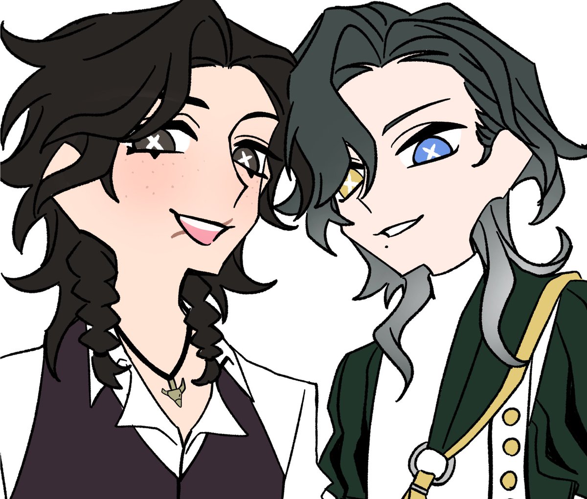 色つきの⚔️と🌹これしかなかった😢色塗りサボりすぎ