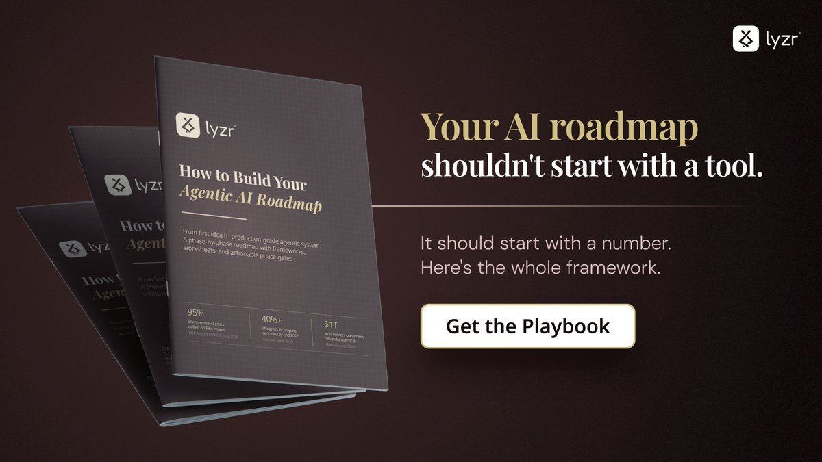 40% - That's the percentage of AI projects Gartner predicts will be cancelled before 2027.

We didn't say it. Gartner did.

And we think it's fair, most projects fail before they start. No champion with real accountability. No use case with a number attached. No governance until