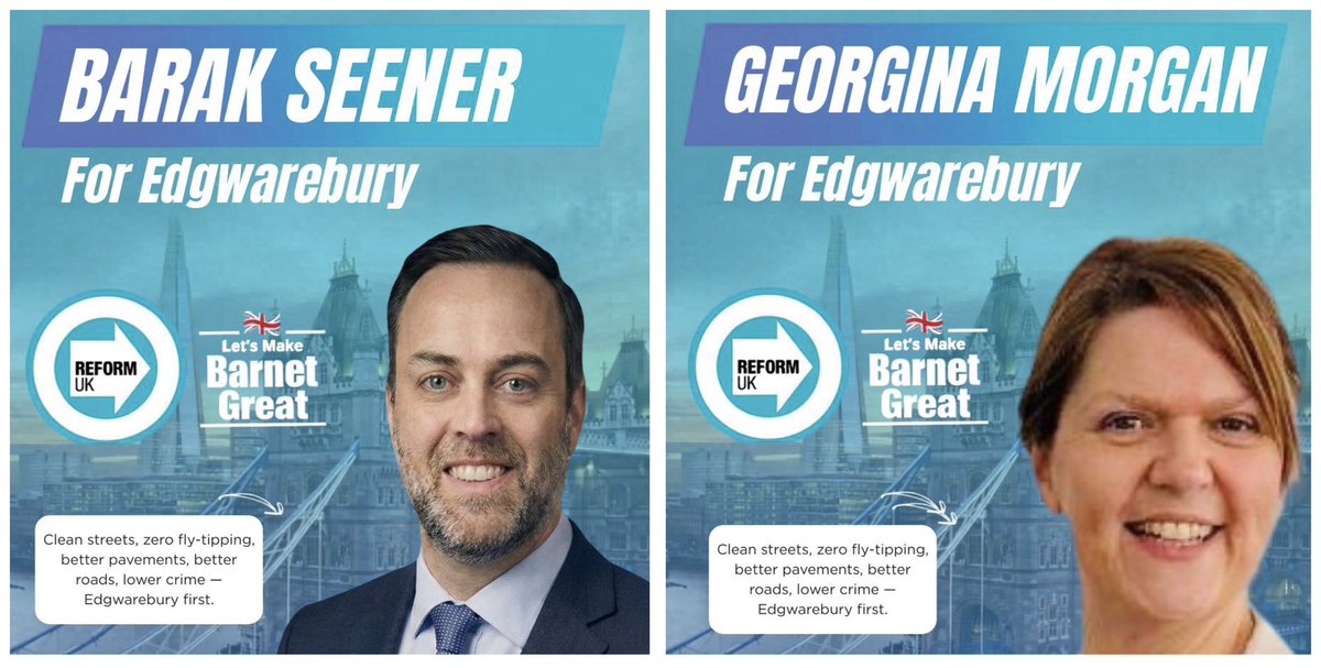 REFORM UK (BARNET) tweet media