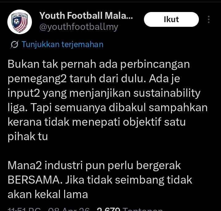 RG SELANGOR FC tweet media