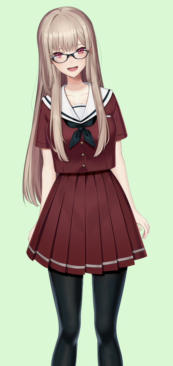 コーヴァス高校
男子制服と女子制服
上着ありなし半袖どちらもあるの最高過ぎる