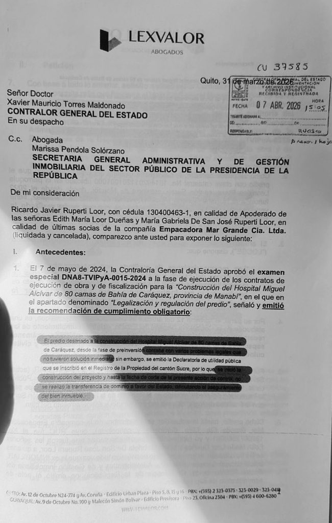 Ivette Cobo de Ruperti tweet media