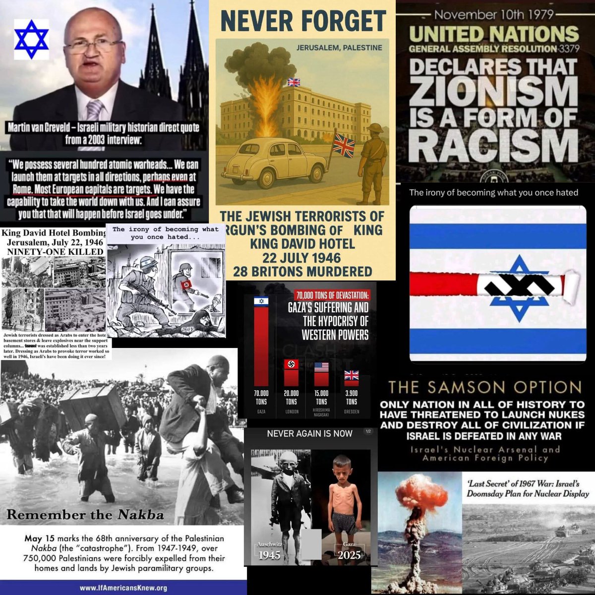 <a href="/IRanMediaco/">Iran News 24</a> Israel will try to sabotage any peace deal. The apartheid, rogue, ethno state committing genocide will not stop until they achieve their greater Israel. They are the biggest threat to the world yet get away with everything