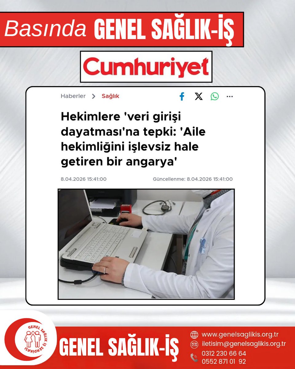 Genel Sağlık-İş Genel Merkez tweet media