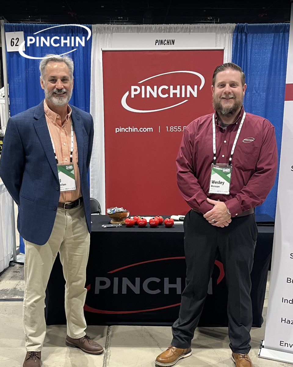 Pinchin is currently attending the Annual AREA Conference! Make sure to stop by Pinchin’s table and connect with our experts -   Wesley Henson, Operations Manager, and JJ Hollars, Business Development Manager. Our team is available to connect and discuss Pinchin’s services!