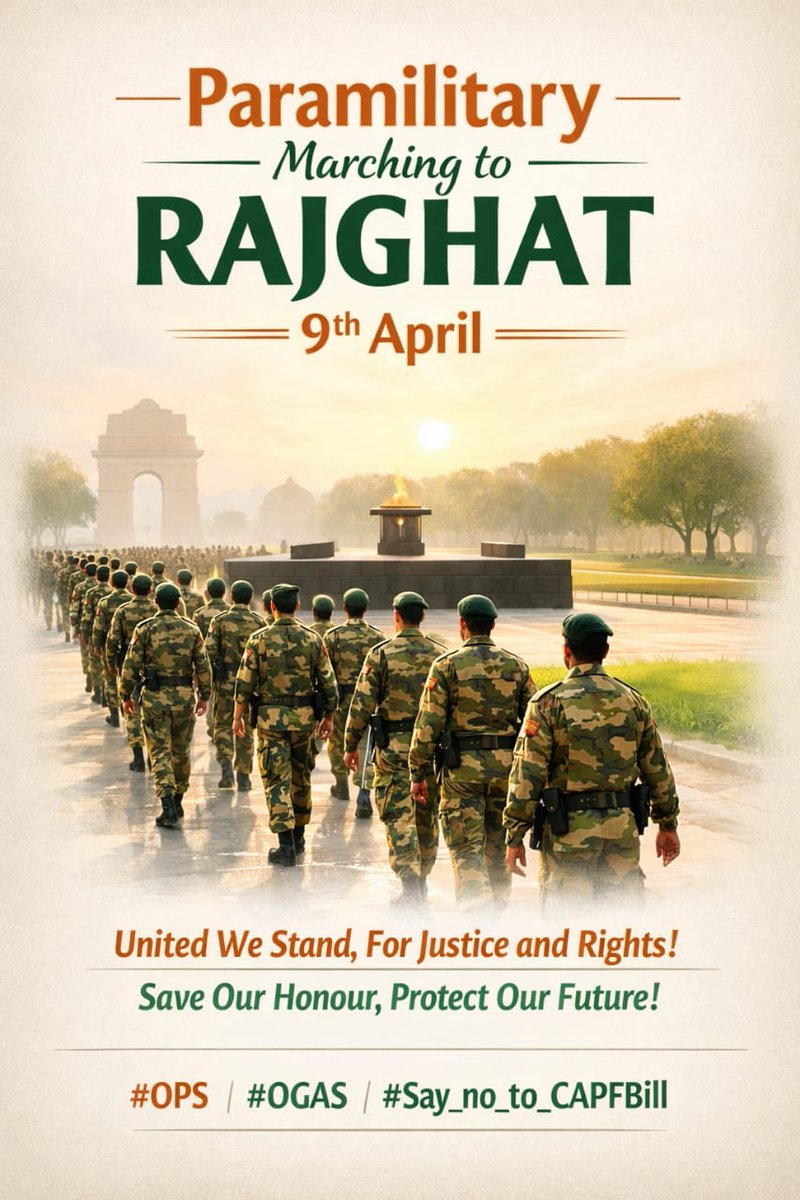 sonu6427's tweet photo. Marching towards a stronger India #CAPF_marching_Rajghat https://t.co/xBfwVy76GE