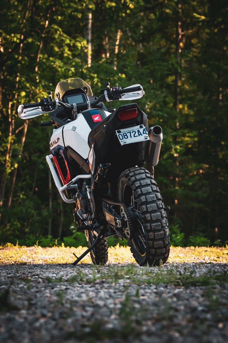 OutbackMototek's tweet image. Upon its release the Honda Transalp 750 got labeled as “street oriented”. That meant an exciting challenge for us. The result is this build project by Outback Motortek