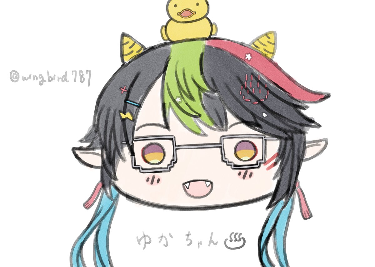wingbird787's tweet photo. OCF2のキャラクター2人目、湯花ちゃんです。
段々と感覚や描き方を思い出してきました。
(実はメガネキャラを描くのは初だったりします)
似てるかな...?
明日は3人目を描く予定です。
#OCF2 https://t.co/WoZe6hfBCd