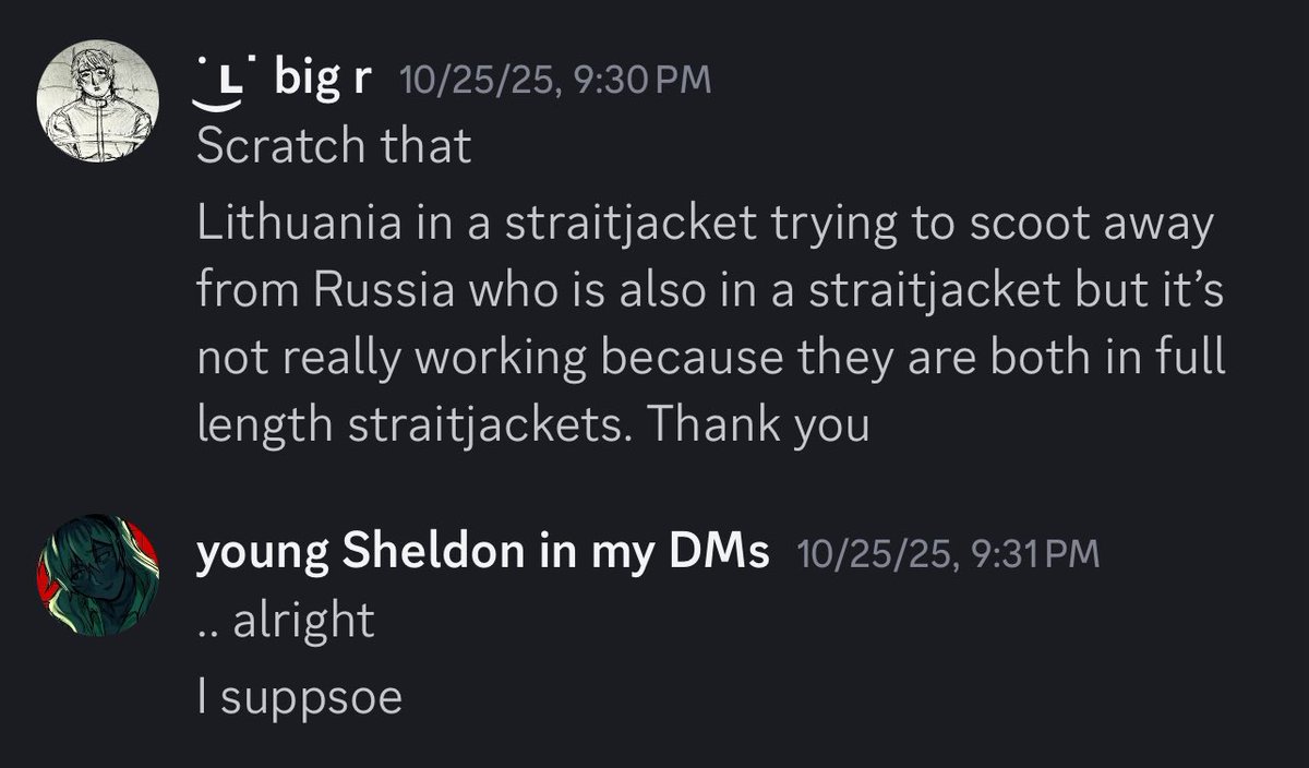 mikeru likes russia in a straitjacket tweet media