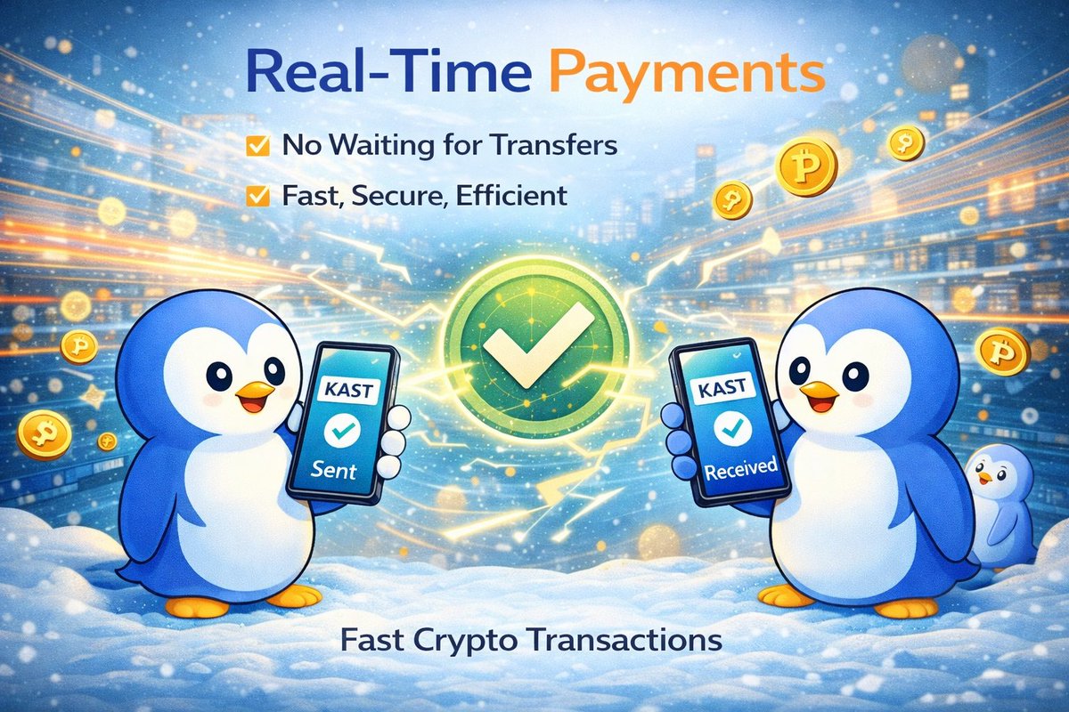 ayesha45219's tweet photo. 👉Real-Time Payments
Waiting for transactions can be frustrating.
@KASTxyz explores real-time payment solutions using blockchain, allowing users to complete transactions quickly and efficiently. https://t.co/Dq7smhgBGD