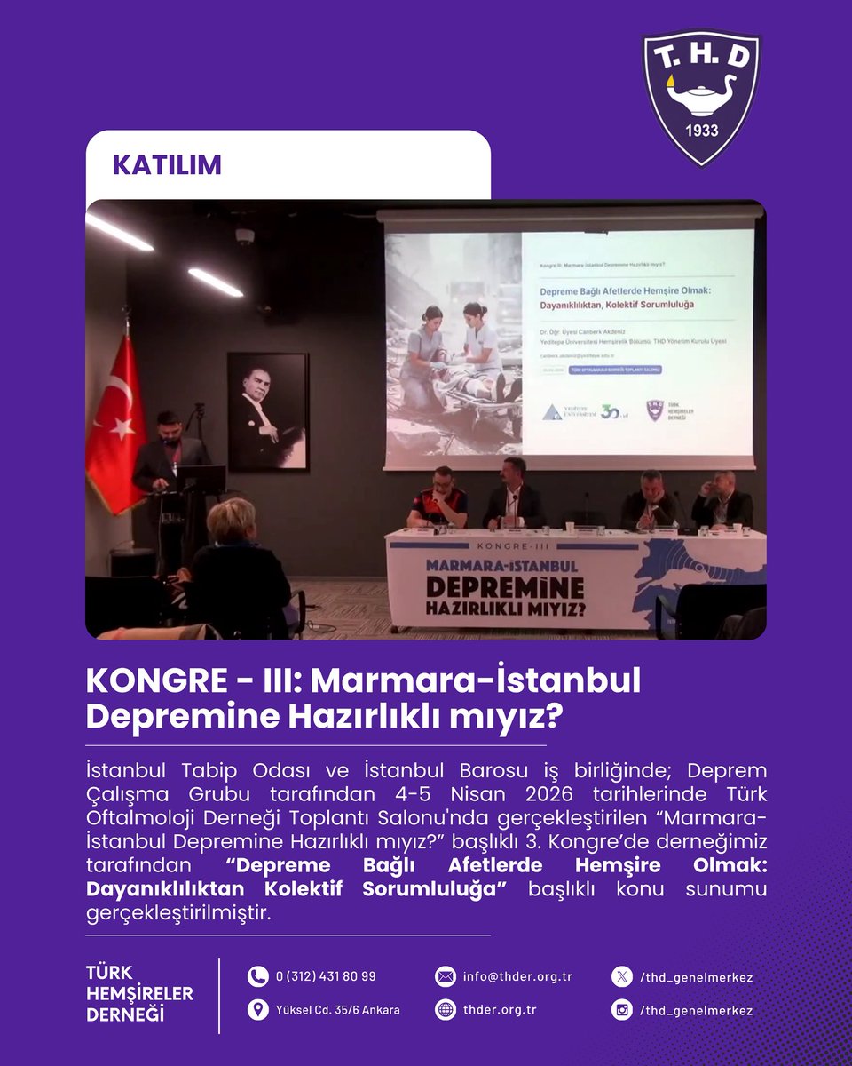 Türk Hemşireler Derneği tweet media