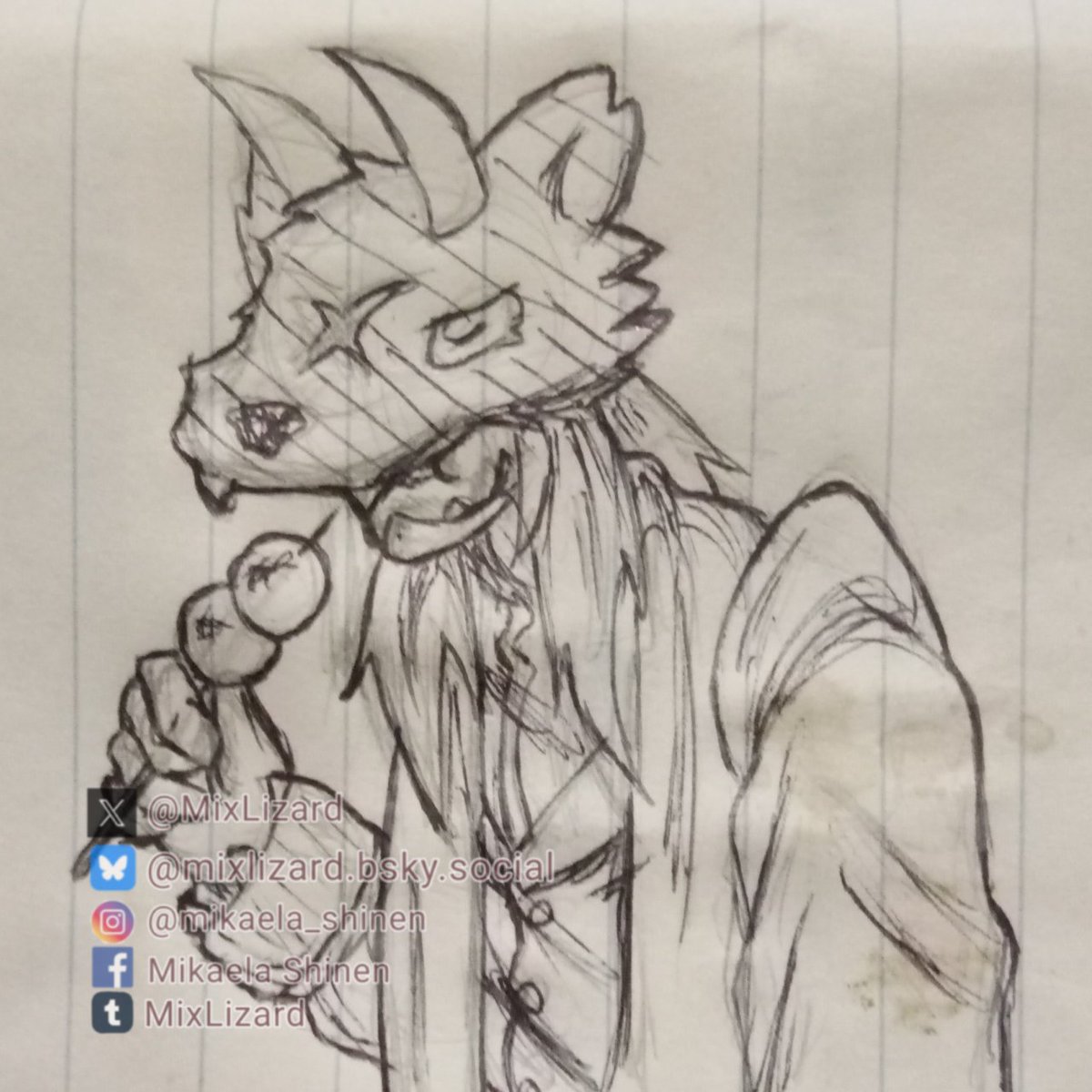MixLizard's tweet photo. #Astamon #アスタモン #Digimon #DigimonFanart #デジモン #Fanart #art #Traditionalart https://t.co/foqhblZiRj