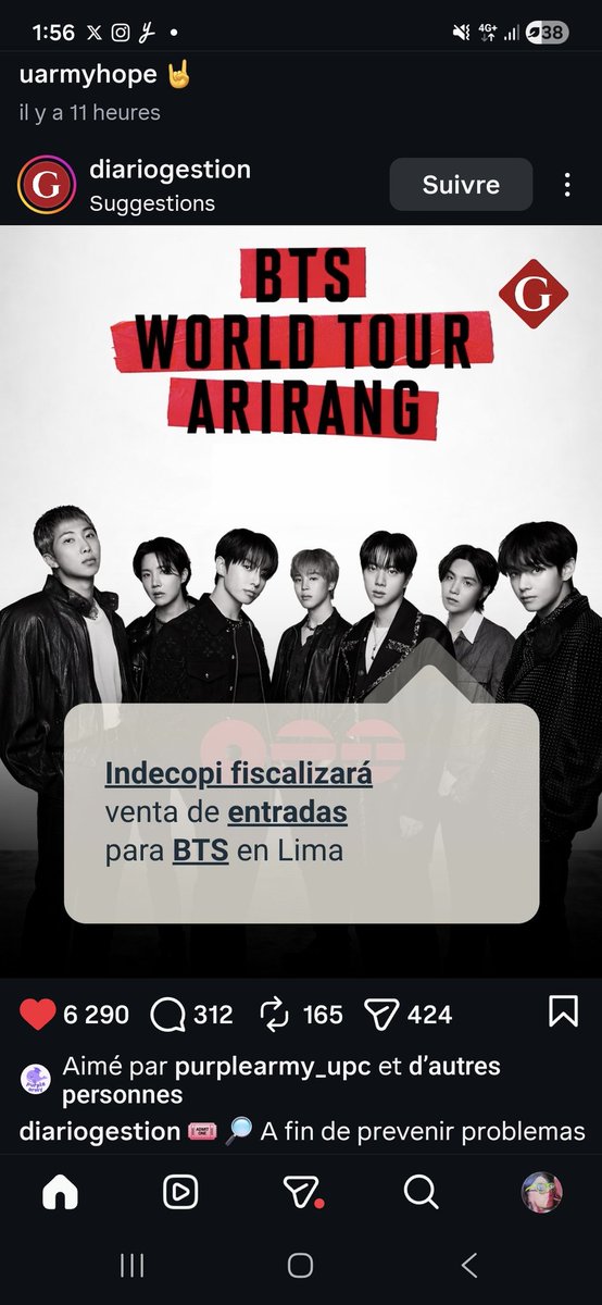 olguiluuu ☀️ 🇵🇪 VERÁ A BTS CUESTE LO QUE CUESTE tweet media