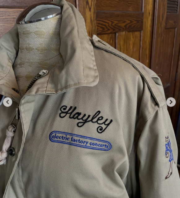 close-ups of the jacket made by loop.306 !!!