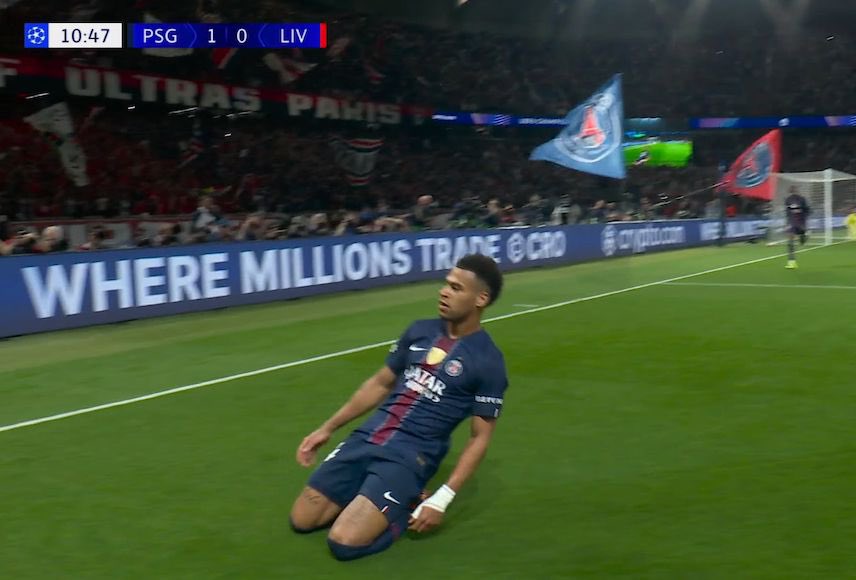 Désiré Doué. 

he’s at it again.