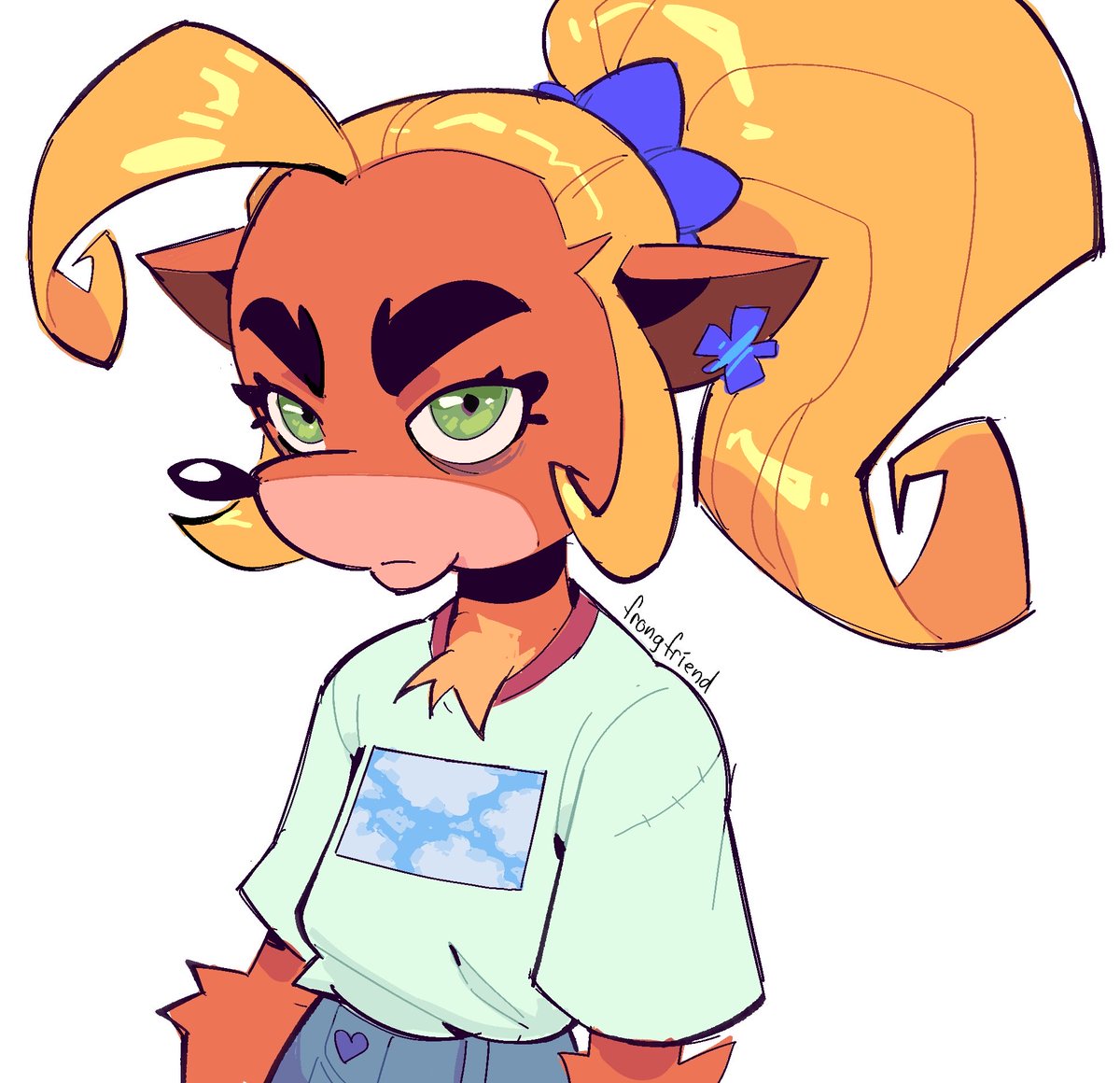 Frong Friend 💛💙🍉 scaling down tweet media