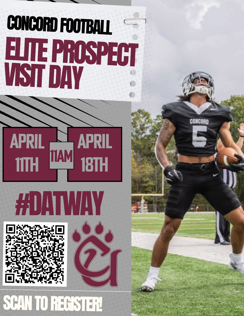 Concord University Football tweet media