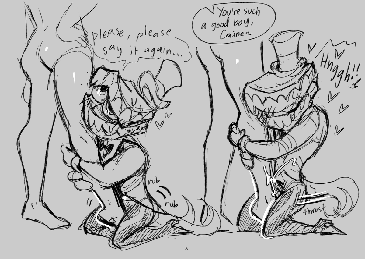 Subby Caine x praise request

#tadcNSFW #genitalcircus