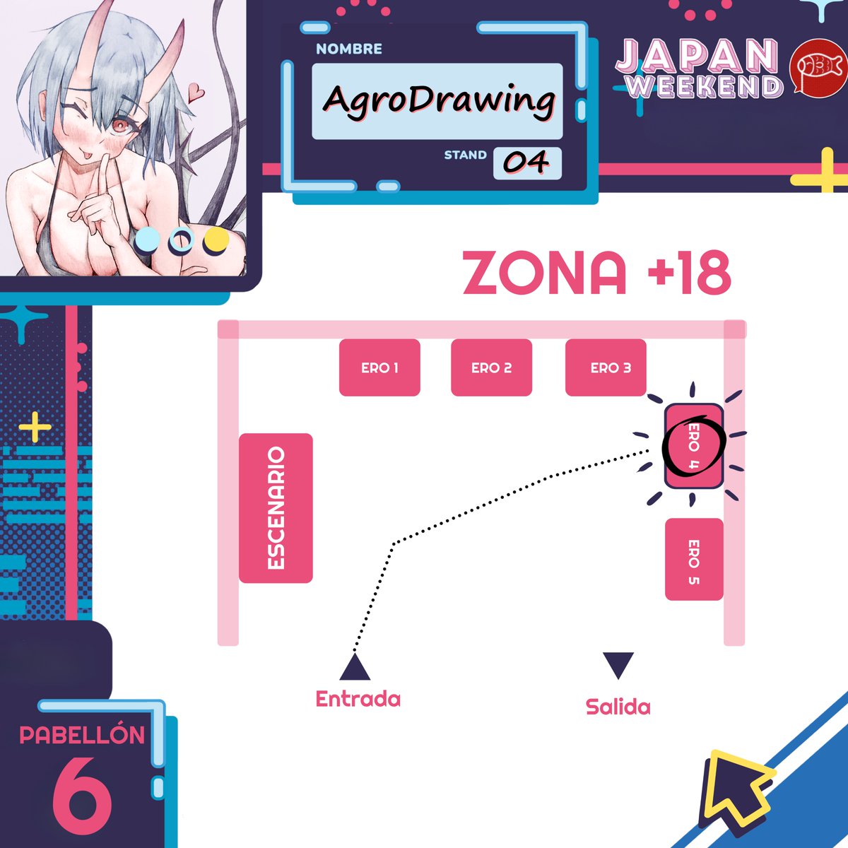 AgroDrawing's tweet photo. @JW_Arte Hola, soy Agro y este sábado estaré en la Japan weekend de Barcelona, en la zona +18. Os dejo por aquí parte de mi catálogo, podéis verlo completo en mi perfil de linktree en mi bio. Nos vemos!!
#jwmapa #jwarte https://t.co/7U3OpOVOrv