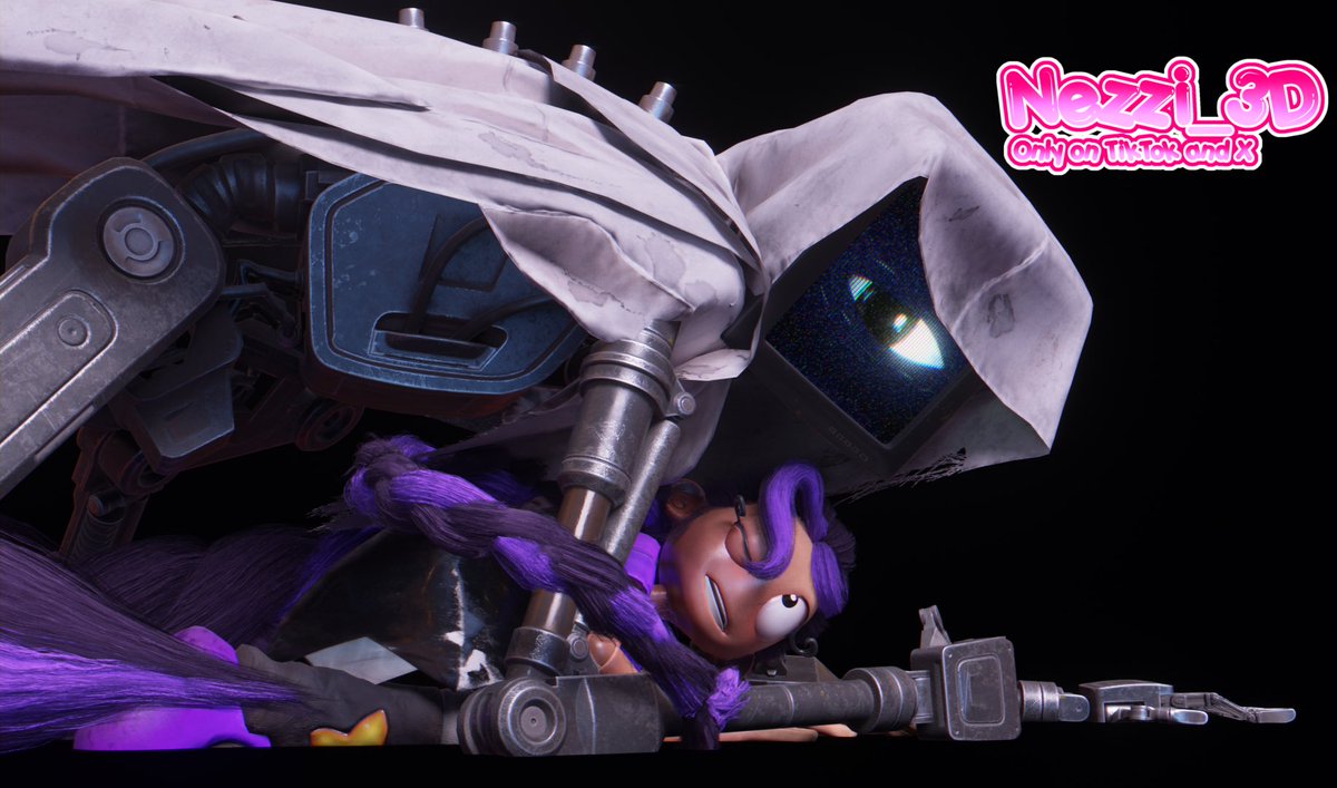 Nezzi_3D's tweet image. Not Harley protecting Lily from the falling cloud

#securitybraids #poppysplaytime #poppyplatytimefanart #PoppyPlaytimeChapter5 #poppyplaytimeAU