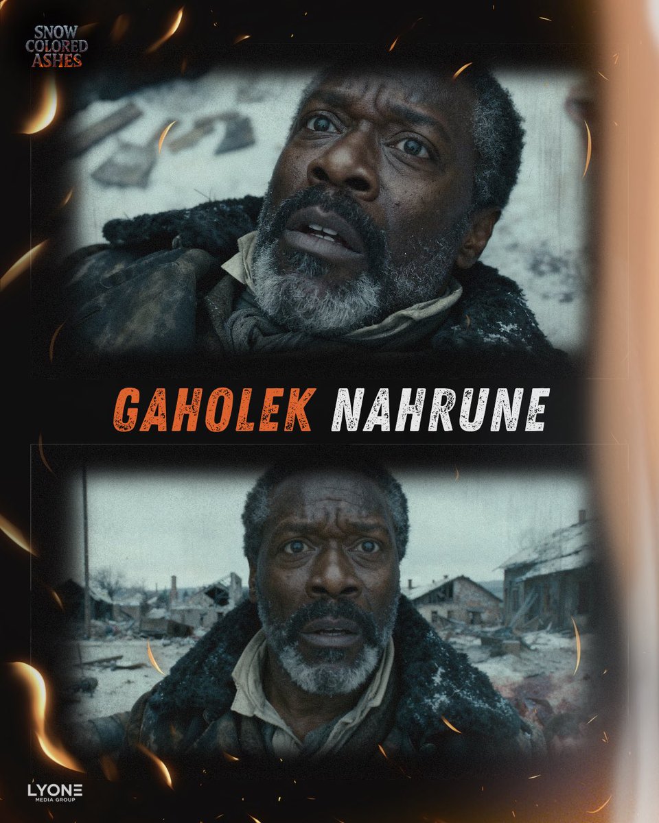 LyoneMediaGroup's tweet image. “…..That's one thing I wouldn't wish on any father or any mother. The pain of dying and the pain of watching your kid die too.” - Gaholek Nahrune

From the Snow Colored Ashes screenplay by R.L. 
Lyone

🎟️ Tickets to the world premiere: chicagoaifilmfest.com

__
#AIart #AIfilms