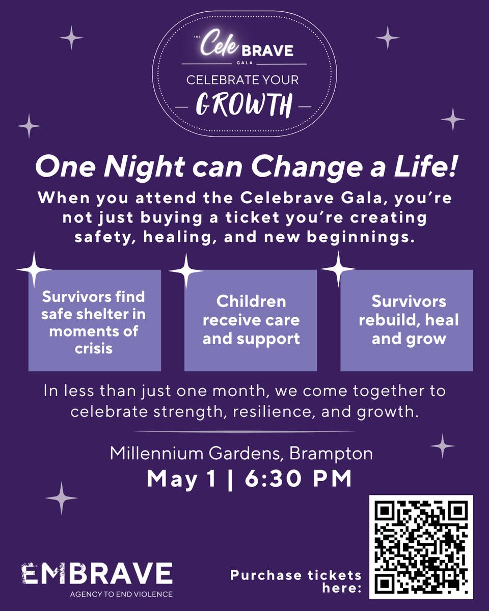 Embrave_ca's tweet photo. In less than one month, we gather to celebrate strength, resilience, and growth💜

Celebrave is more than a gala. It’s a moment where all of us, as a community, can join together and celebrate. 

Join us for a night you’ll never forget!

https://t.co/3CZPk8MAQ5 https://t.co/jT4rieOoRW