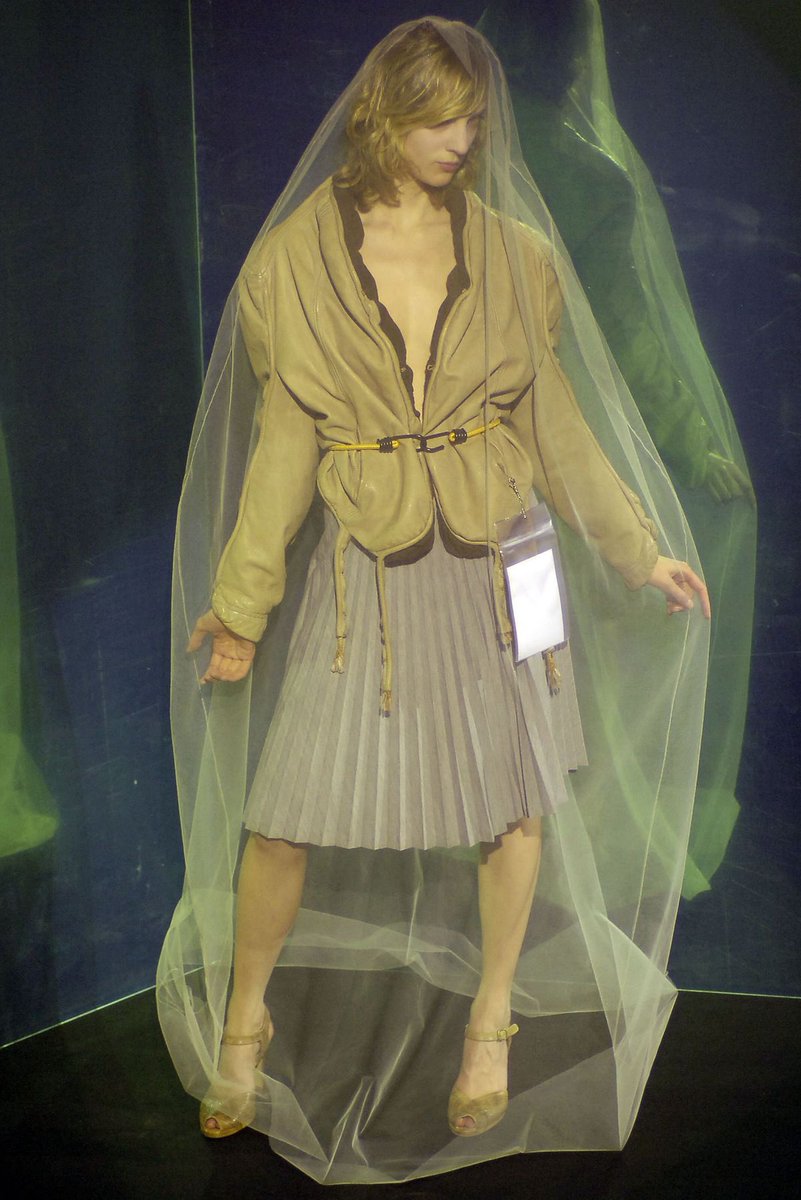 pyerissey's tweet image. maison margiela fall 2006
