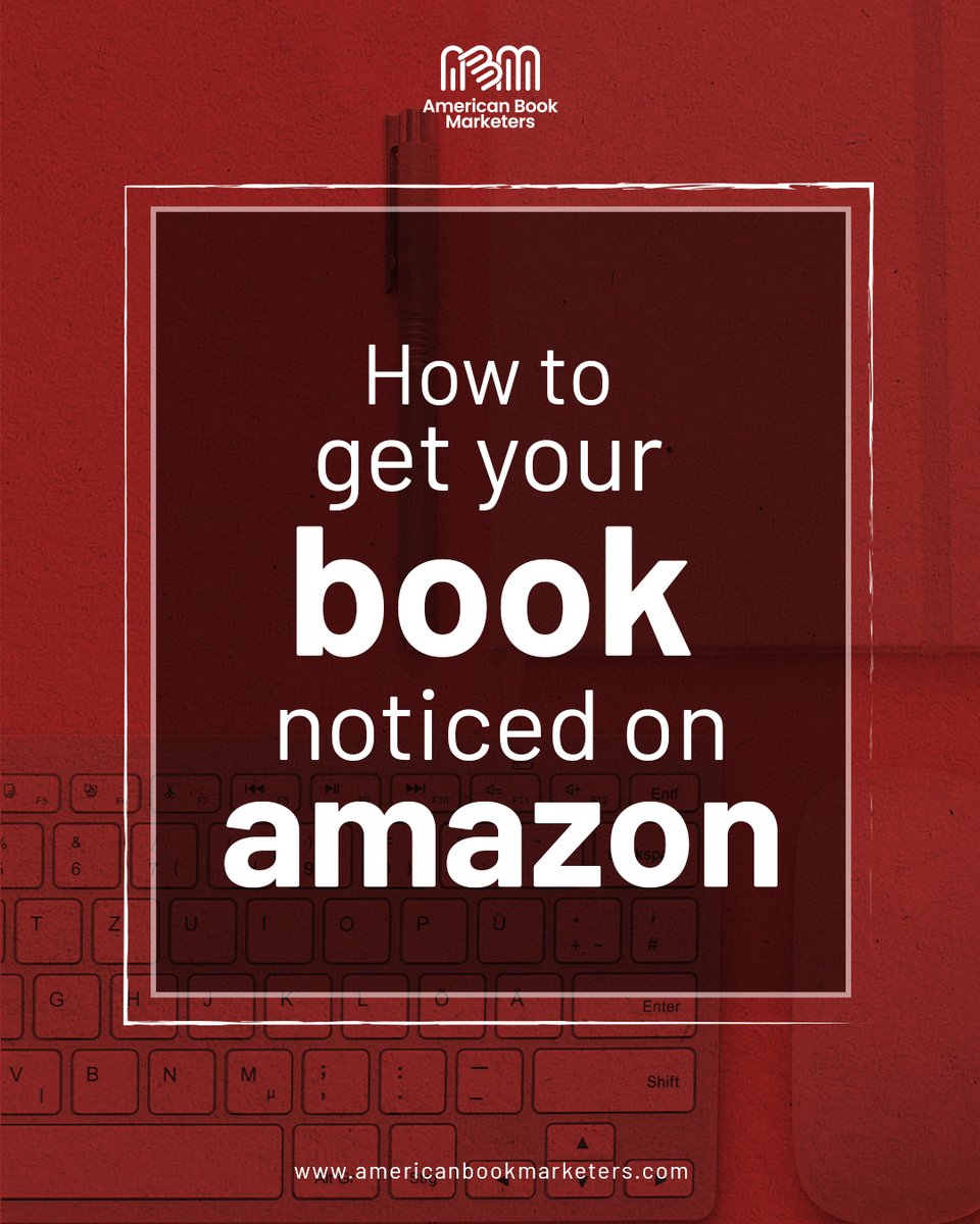 abookmarketers's tweet photo. Unlock the secrets to making your book stand out and climb the Amazon ranks! Our strategies are tailored to help you boost visibility and drive sales.

Visit https://t.co/GuQrEbtM3E

#BookPromotion #AmazonRanking #SelfPublishing #BookMarketingTips #AmericanBookMarketers https://t.co/DHCk2TVJCu
