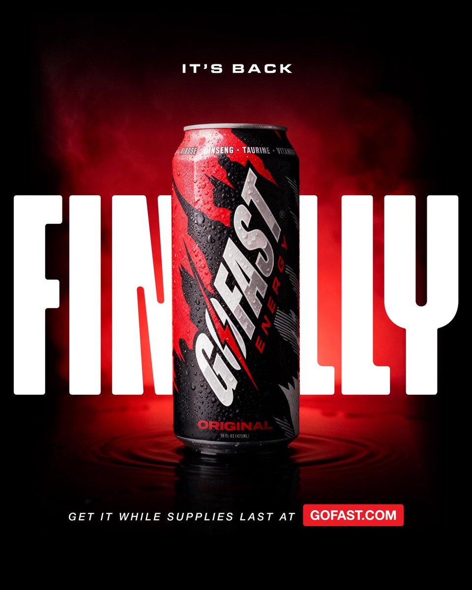 GoFastOfficial's tweet photo. Tomorrow. 8AM. 🕗 

Pre-orders open online. Don’t miss it! https://t.co/phBfm4Wgdd