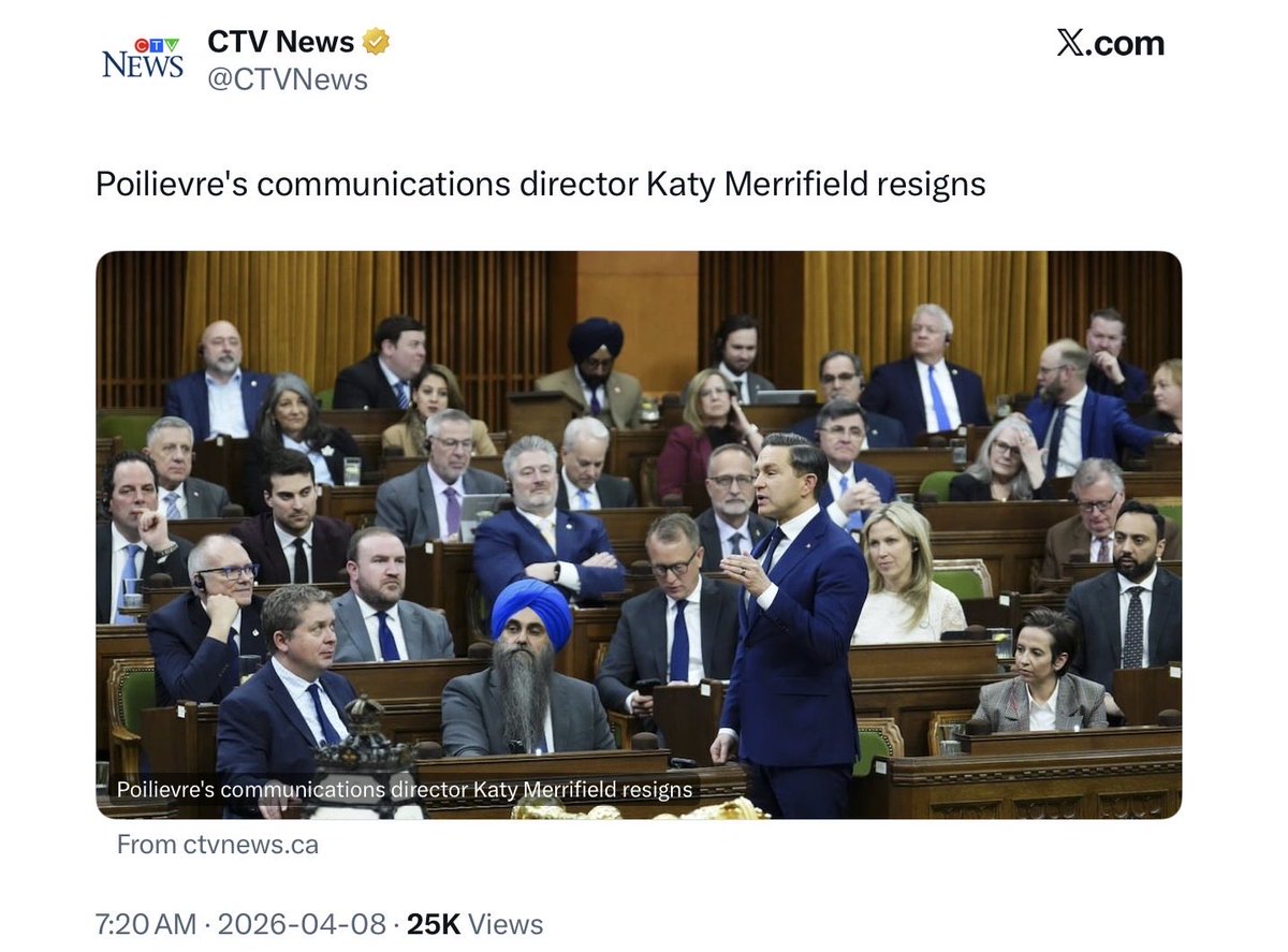 Liberty_4Canada's tweet photo. @PierrePoilievre When are you resigning?
Your long playlist of crap is getting full on many Canadians devices. Most Canadians and myself would like to dump it -and you entirely.
20 yrs way too long!
Sit down with your incessant whining. 🙄🤡🥊
#ConCultClown
#NeverPP
#NeverConsevertives✂️ https://t.co/P5mM0ZJWbY