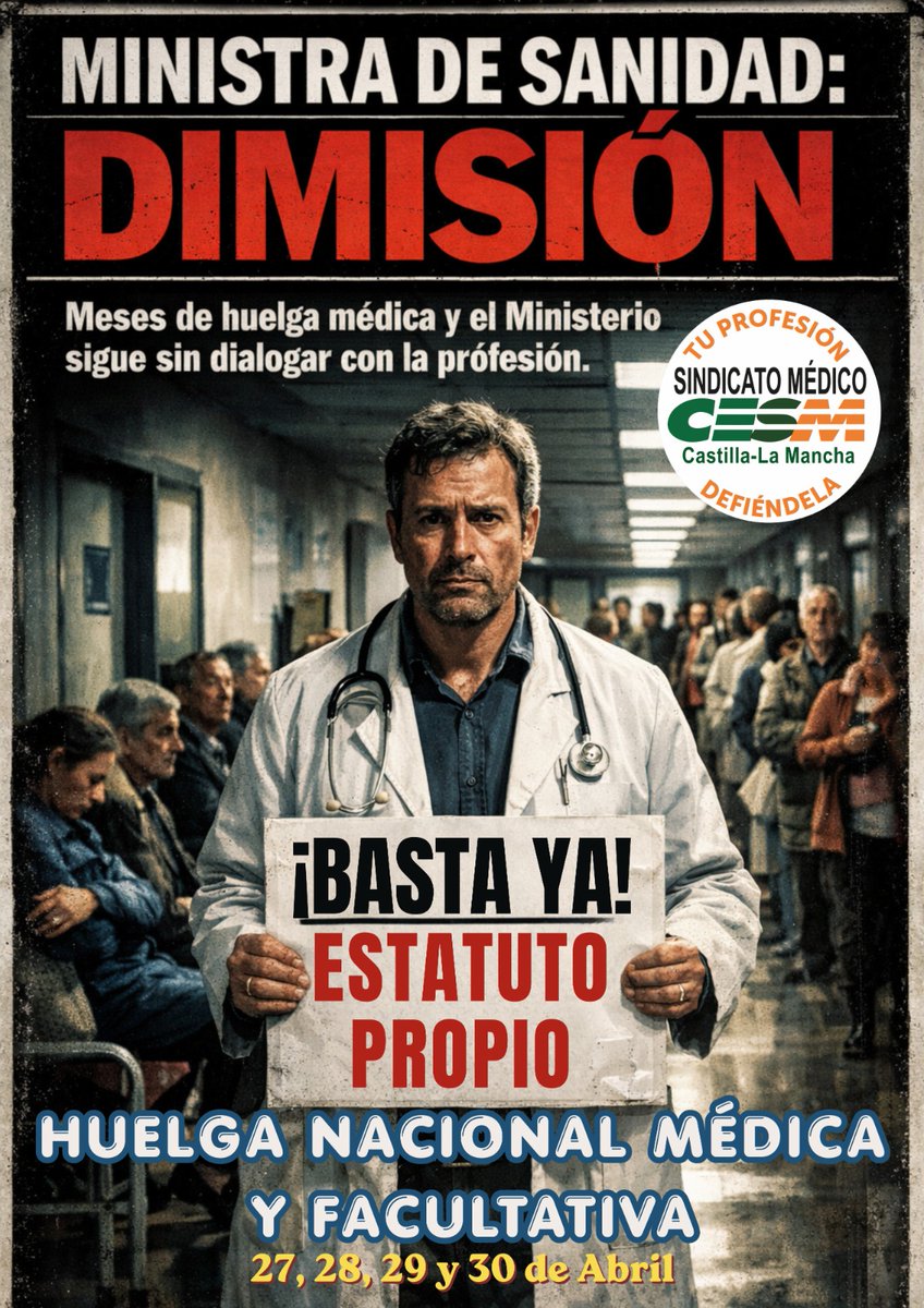 Sindicato Médico CESM Castilla La Mancha tweet media