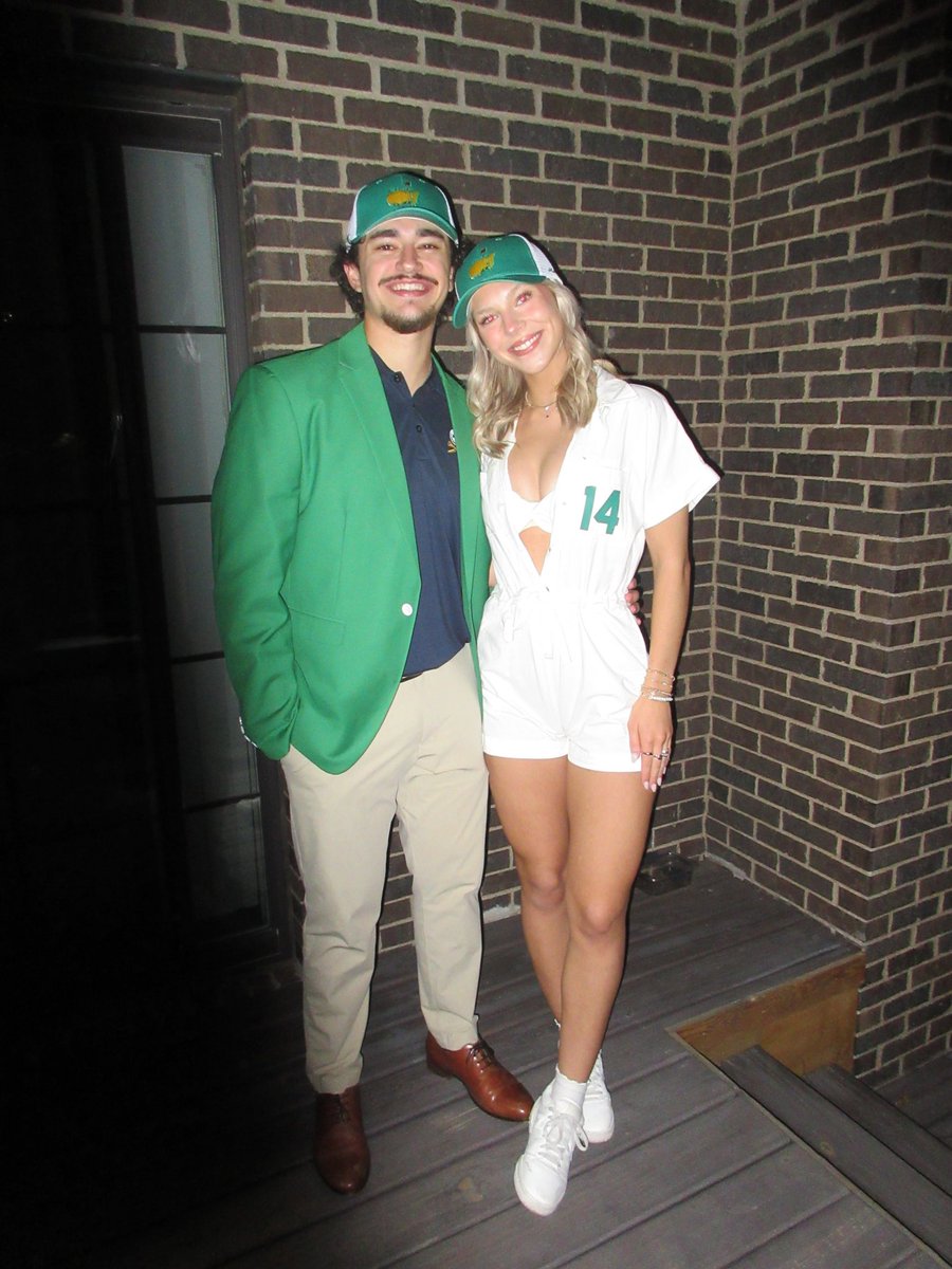 Dylan_floodd's tweet photo. Halloween this last year. @brysondech get the W!!!! #masters2026 https://t.co/McqWmhIlVH