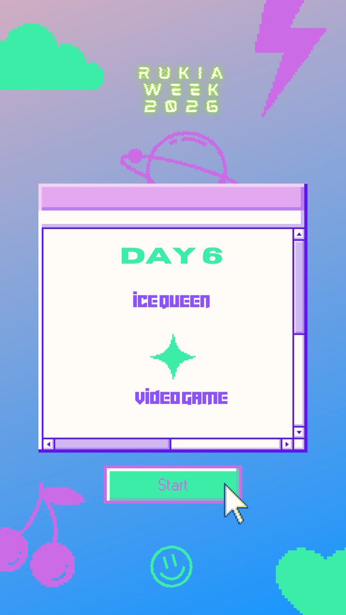 Hello, bunnies 🐰! Are you guys okay? I hope so <3 

Day 6: Ice Queen ❆ VideoGame

#RukiaWeek #RukiaWeek2026 🐰🤍