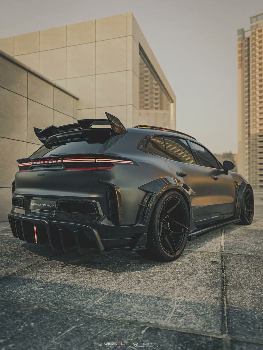 WorldWideCarsTM's tweet image. NEW 2027 Cayenne Tuning Body Kit