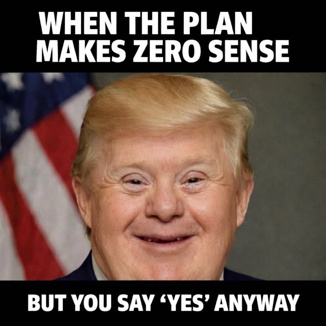 Downald twump tweet media