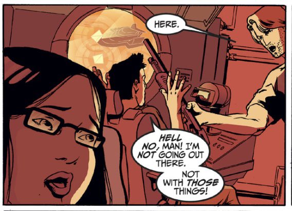 pqcomics's tweet image. A fun two panel sequence from #Cryptopia issue 2 w-@wondermasons i- Edu Alpuente c- @leeloughridge l- @jeffeckleberry #comics #independentcomics #creatorowned Please sign up for updates via Zoop , link is in the bio Zoop.gg/c/cryptopia #crowdfunding