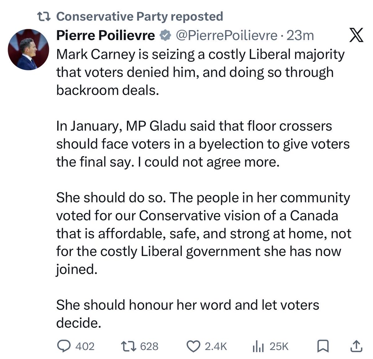 People's Party of Canada tweet media