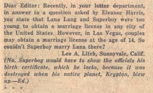 DTscos's tweet photo. Insane things happening in silver age letter columns https://t.co/3UMZuKakPH