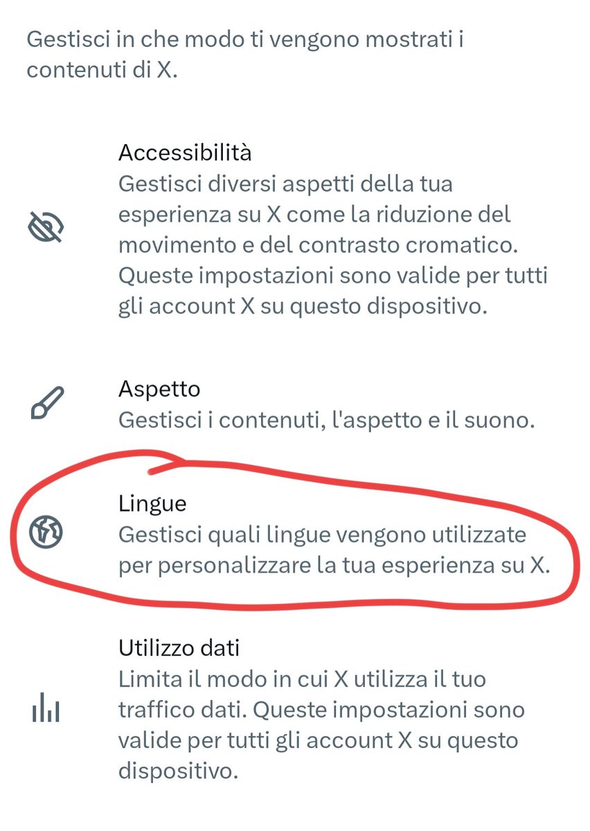DeboraRivasi's tweet photo. To completely disable the auto-translation feature in one move:

- Go to setting > language
- select EVERY LANGUAGE
- then select the language for the app (menu, setting etc)
- DONE!!! https://t.co/N9s8b9t9CM
