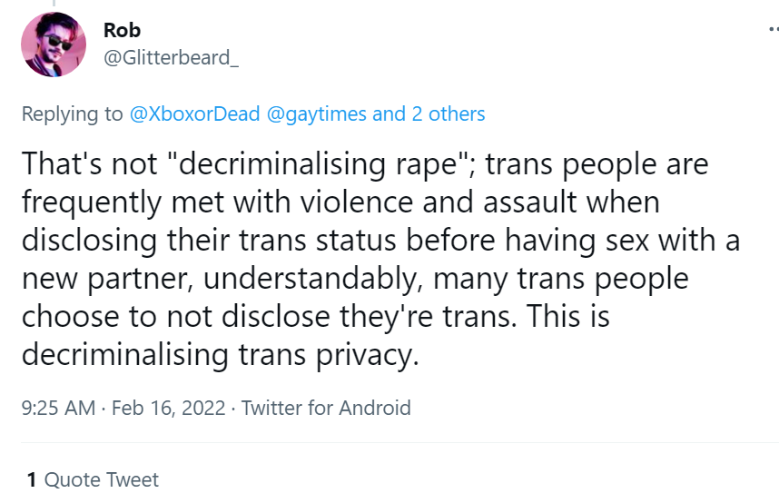 TransHomophobes tweet media