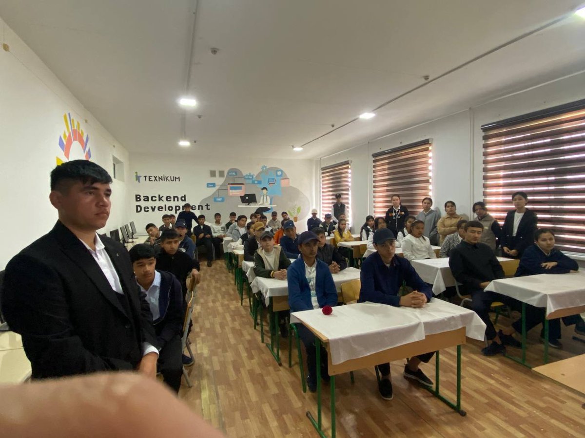 DavronK32916's tweet image. Here is a professional English translation of your post, optimized for social media:

#OpenDoors #Visit #Technicum #FutureProfession

📣 The First Step Toward a Future Profession: Our Students Visit the Technicum!
🏛 Today, an "Open Doors Day" was held at the Angor District