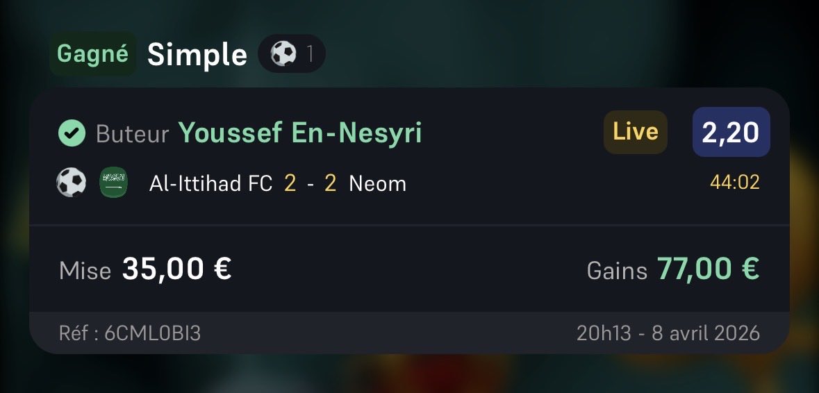 Ça joue betting tweet media