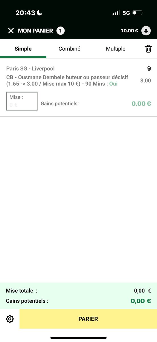 six9wkz's tweet photo. @UnibetFrance bloquez la cb a 20h42 alors que vous dites 45… https://t.co/RtMSK8PWcn