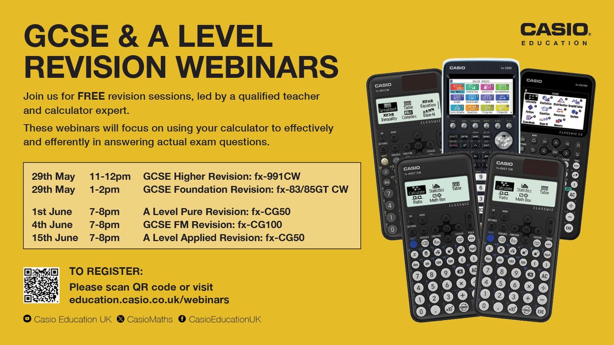 Casio Maths UK tweet media