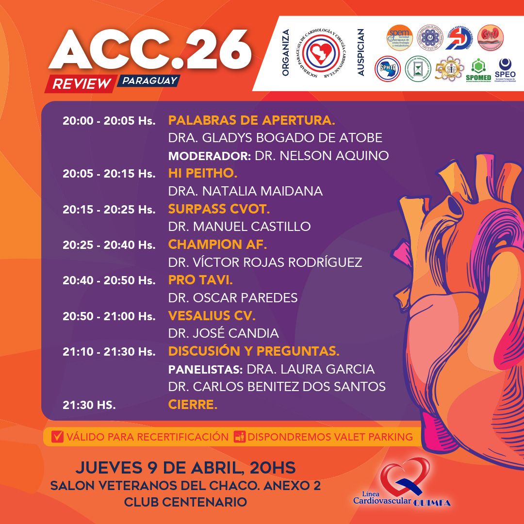 Sociedad Paraguaya de Cardiologia tweet media