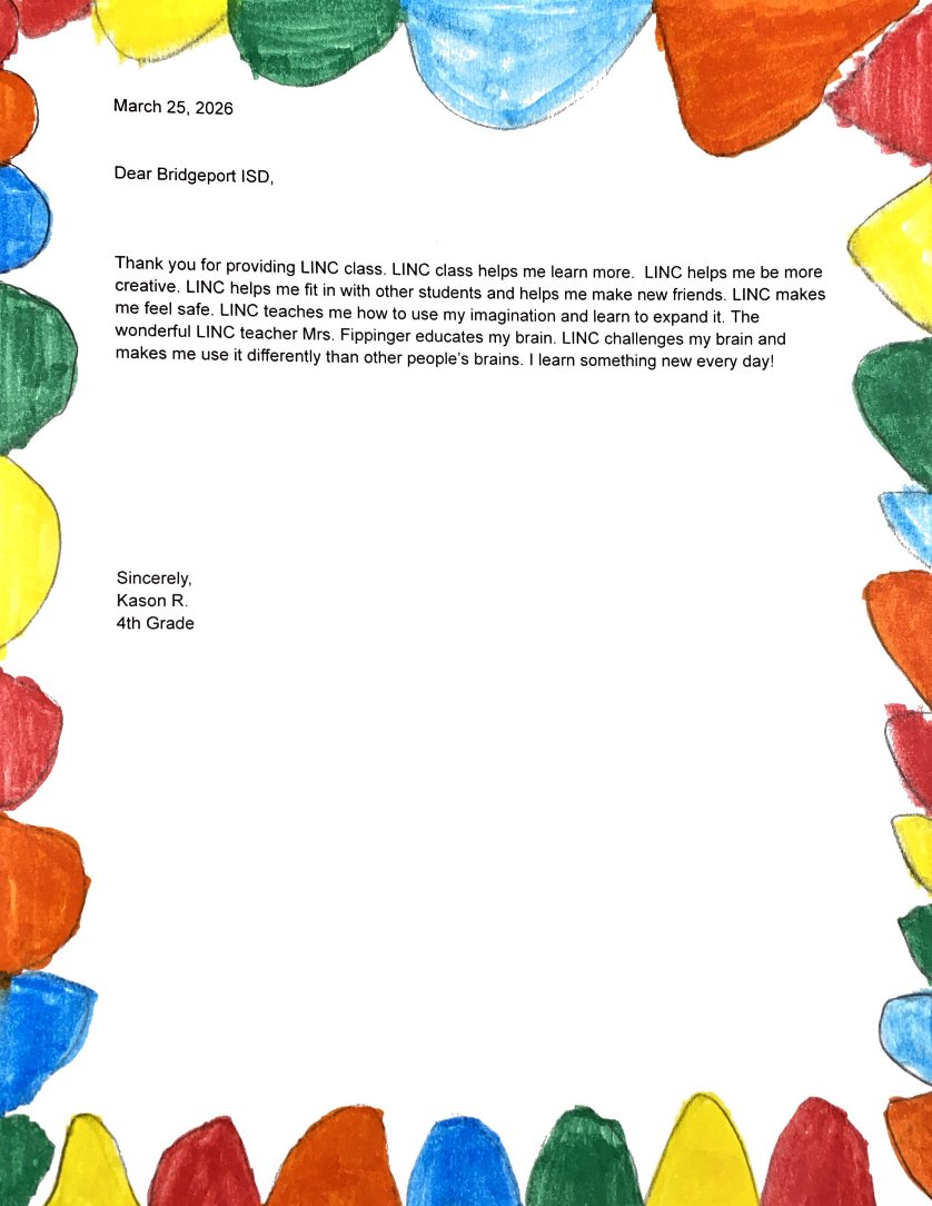 BISD_LINC's tweet photo. Dear Bridgeport ISD...
#whyGT #GTweek #gtawarenessweek https://t.co/9a5AY6rr5T