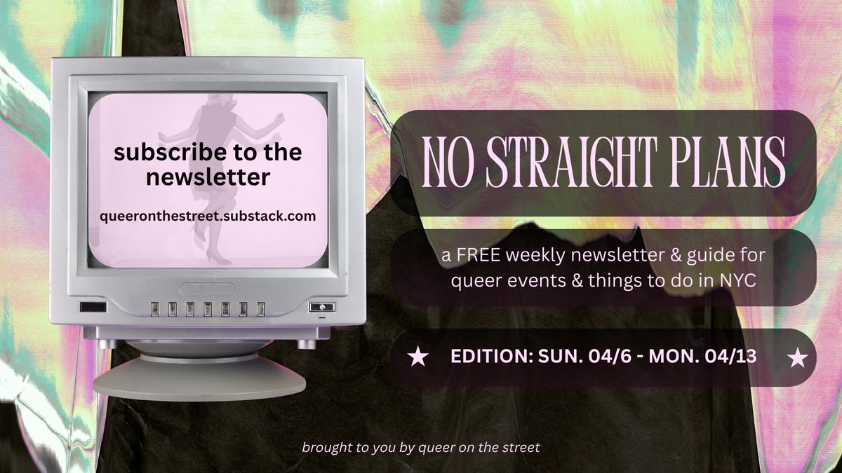queer on the street: NYC news, culture & events tweet media